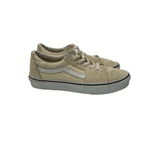 VANS‎ SK8 LOW SNEAKERS CLASSIC WHITE/TRUE WHITE SIZE MEN'S 7.5 WOMEN'S 9